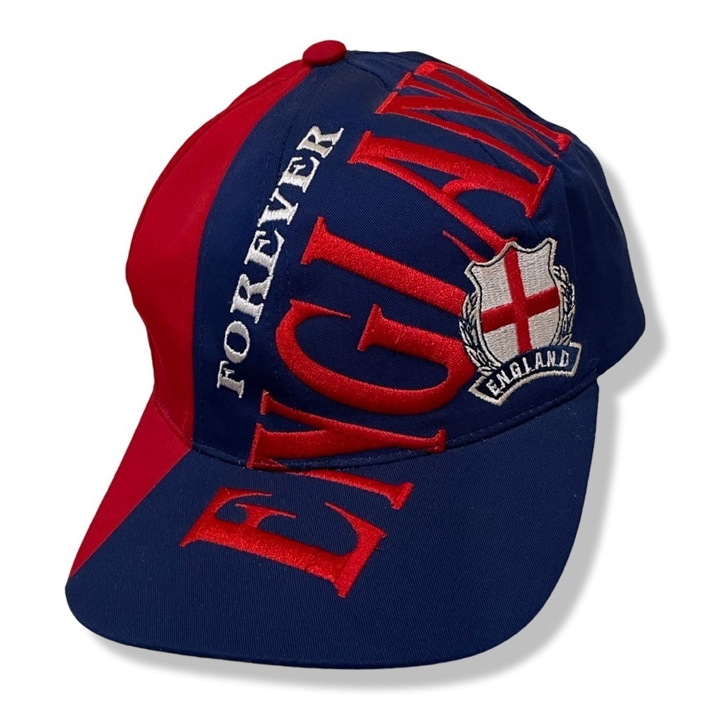 Vintage 1996 Nutmeg England World Cup SnapBack Hat